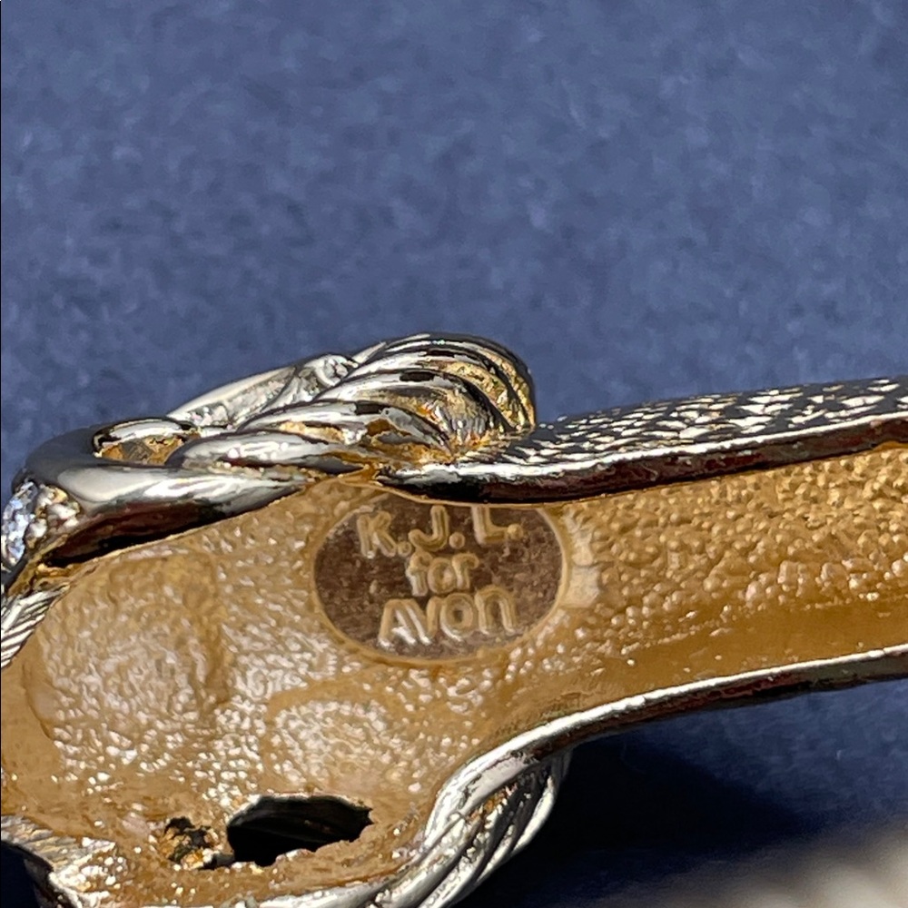 Kenneth Jay Lane for Avon ram clamper bracelet vintage - Picture 7 of 7